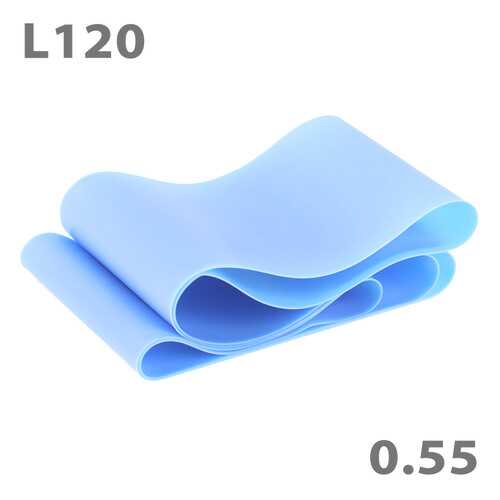 MTPR/L-120-55 Эспандер ТПЕ лента для аэробики 120 см х 15 см х 0,55 мм. (синий) в Спортландия