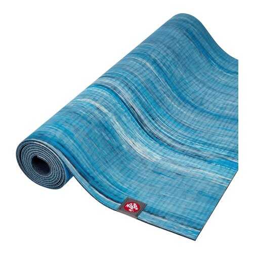 Коврик для йоги Manduka eKO lite 180*61*0,4 см Dresden Blue Marbled Limited Edition в Спортландия