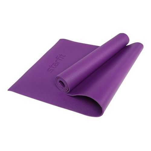 Starfit Коврик для йоги FM-103, PVC HD, 173 x 61 x 0,6 см, фиолетовый в Спортландия