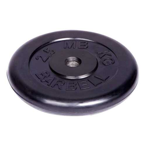 Barbell d 51 мм черный 2,5 кг в Спортландия