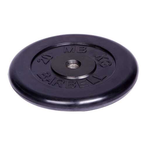 Barbell d 51 мм черный 20,0 кг в Спортландия