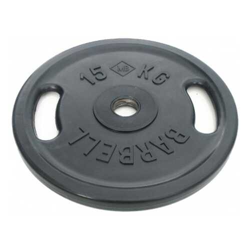 Barbell с ручками d 51 мм черный 15,0 кг в Спортландия