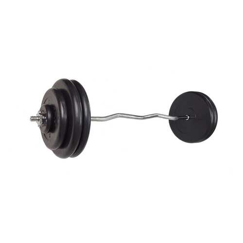 Штанга MB Barbell, гриф ez-образный 127 см, 100 кг, 25 мм в Спортландия