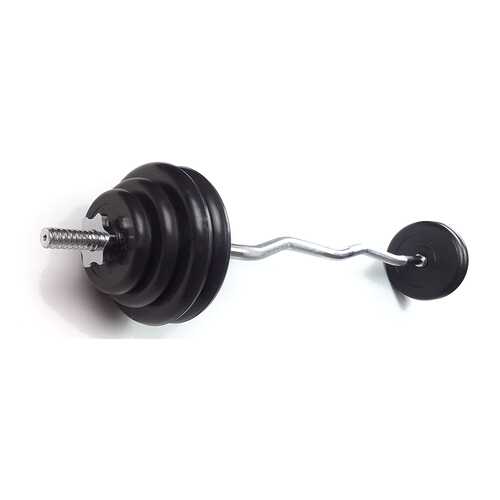 Штанга MB Barbell, гриф ez-образный 127 см, 35 кг, 25 мм в Спортландия