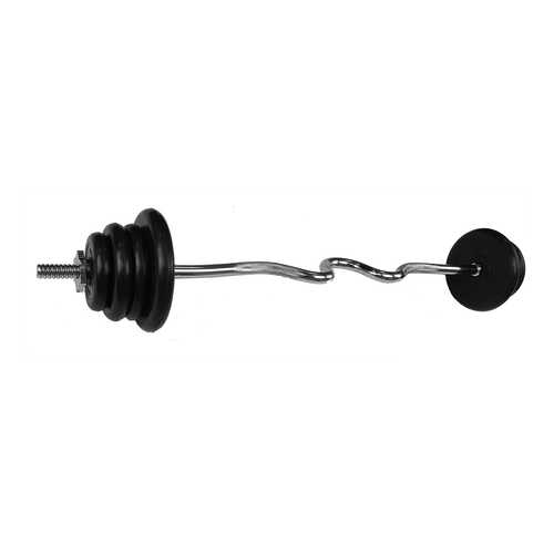 Штанга MB Barbell, гриф w-образный 127 см, 30 кг, 25 мм в Спортландия