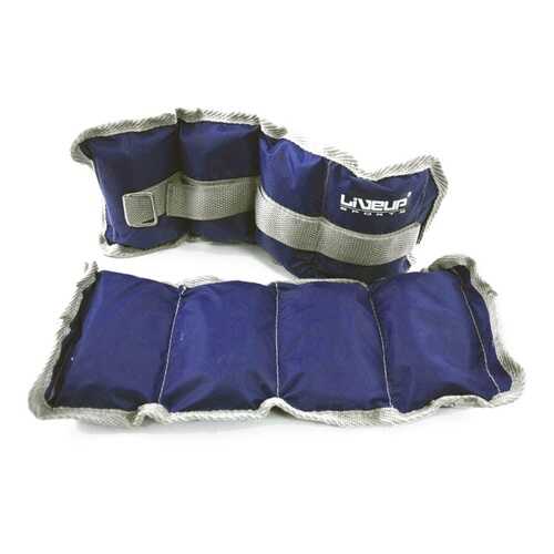 Утяжелитель LiveUp Wrist Weight LS3011-1, синий в Спортландия