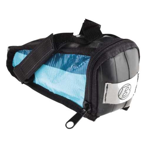 Сумка подседельная Bontrager PRO M/L ECO Black/Blue в Спортландия
