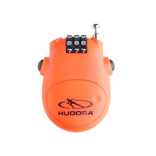 Замок для самоката HUDORA, оранжевый в Спортландия