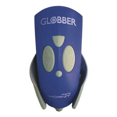 Звонок-фонарик Globber для самокатов Mini Hornit Navy Blue 25 мелодий 6711 в Спортландия