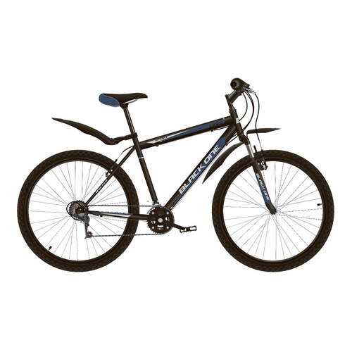 Велосипед Black One Onix 27.5 черный/синий/серый 2019-2020 18 (H000016575) в Спортландия