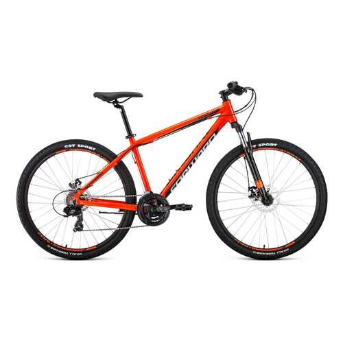 Велосипед Forward Apache 27,5 2.0 disc 2020 21 orange/black в Спортландия