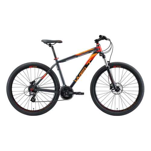 Велосипед Welt Ridge 2.0 HD 27 2020 S grey/orange/red в Спортландия