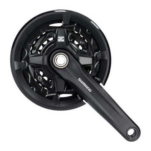 Шатун Shimano MT210 175мм 46/30 для 2*9 ск с защитой черный EFCMT210EX60CL в Спортландия