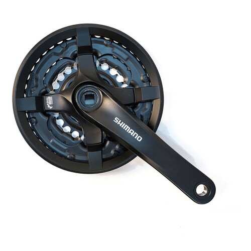 Шатун Shimano Tourney TY501 175мм 42/34/24 с защитой черный б/уп EFCTY501E244CLB в Спортландия