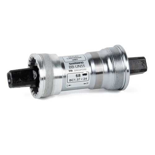 SHIMANO Каретка Shimano, UN55, 68/118мм, б/болтов - 118 мм в Спортландия