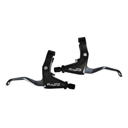 Тормозные ручки Shimano Shimano 4700 прав+лев, Flat bar, V-br тр.+оплетка черный EBL4700PA в Спортландия