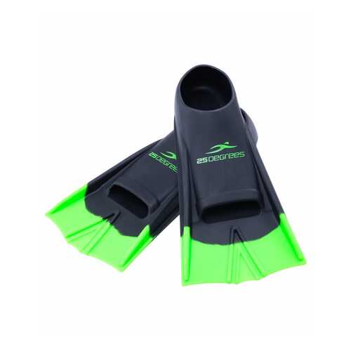 25Degrees Ласты тренировочные Aquajet Black/Green, M в Спортландия