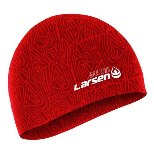 Шапочка для плавания Larsen SC black/red в Спортландия