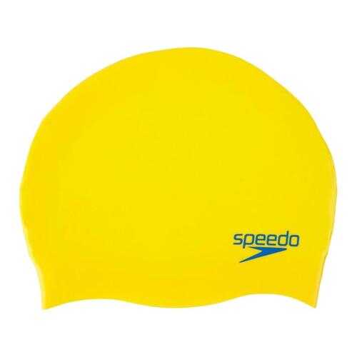 Шапочка для плавания Speedo Junior Plain Moulded 7668 yellow в Спортландия