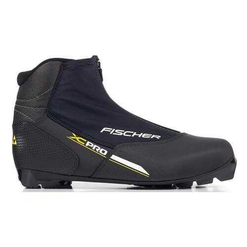 Ботинки для беговых лыж Fischer XC Pro Black Yellow S21817 2020, 44 в Спортландия
