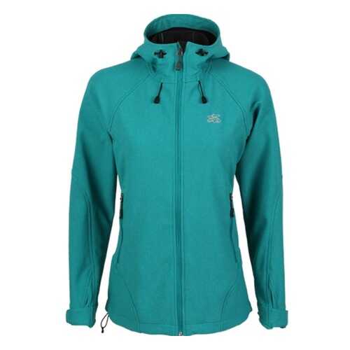 Куртка женская Glory Soft Shell изумрудный меланж 50/164-170 в Спортландия