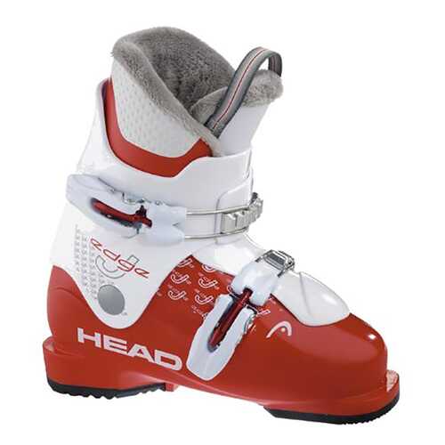Горнолыжные ботинки HEAD Edge J2 2016, red/white, 20.5 в Спортландия