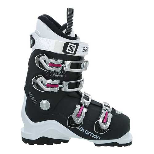 Горнолыжные ботинки Salomon X Access R 70 W Wide 2019, white/black/purple, 23.5 в Спортландия