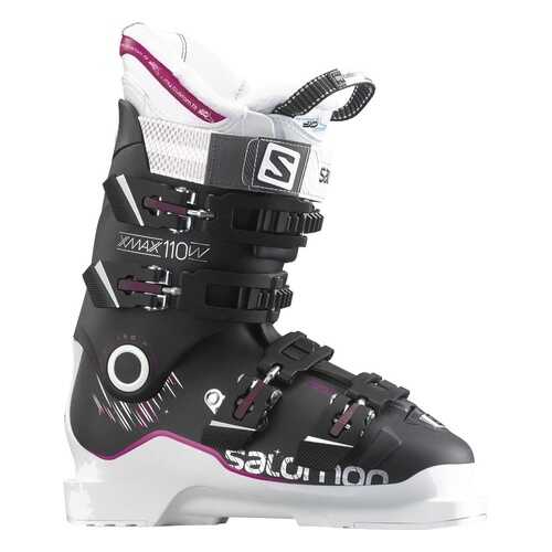 Горнолыжные ботинки Salomon X Max 110 W 2017, black/white/rubine, 25 в Спортландия