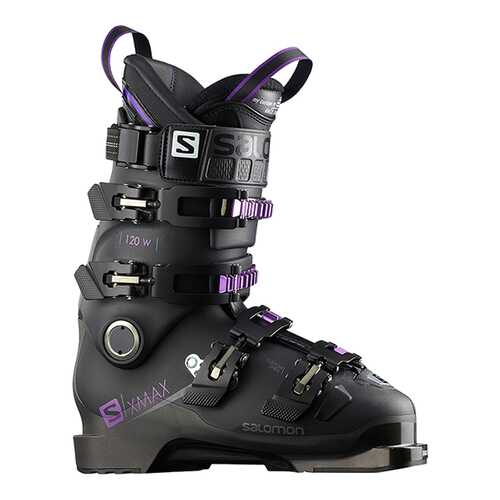 Горнолыжные ботинки Salomon X Max 120 W 2019, black/metallic black, 22.5 в Спортландия