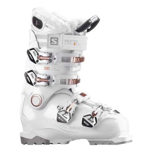 Горнолыжные ботинки Salomon X Pro 100 W 2018, white/corail, 26.0 в Спортландия