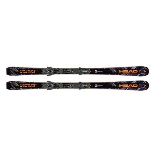 Горные лыжи Head Supreme Instinct Ti Black/Neon Orange + PR 11 2017, 163 см в Спортландия