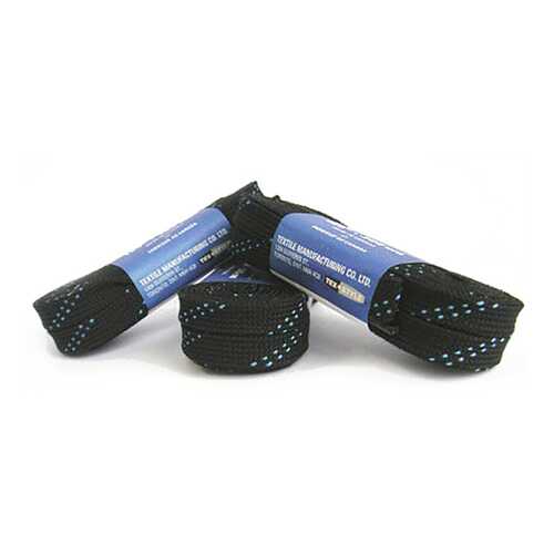 Шнурки для коньков Laces X920 черные, 2,74 м в Спортландия