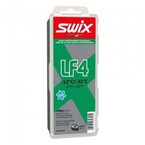 Мазь скольжения Swix Green LF04X-18 -12C/-32C 180 мл в Спортландия